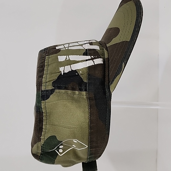 Alternative "Valor" Camouflage TV Series Crew Hat Cadet Castro Adjustable Cap - Picture 4 of 8